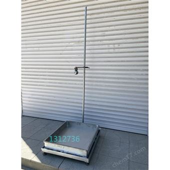 纤维水泥制品砂基透水砖墙板抗冲击试验装置